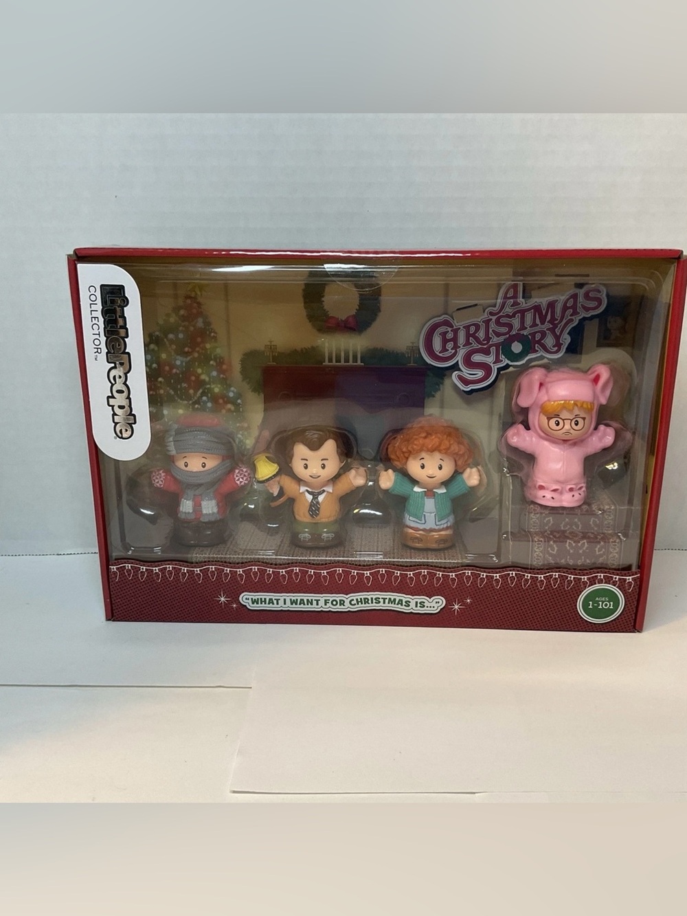 Fisher Price WB Little People Collector A Christmas Story Figure Set NEW In BOX